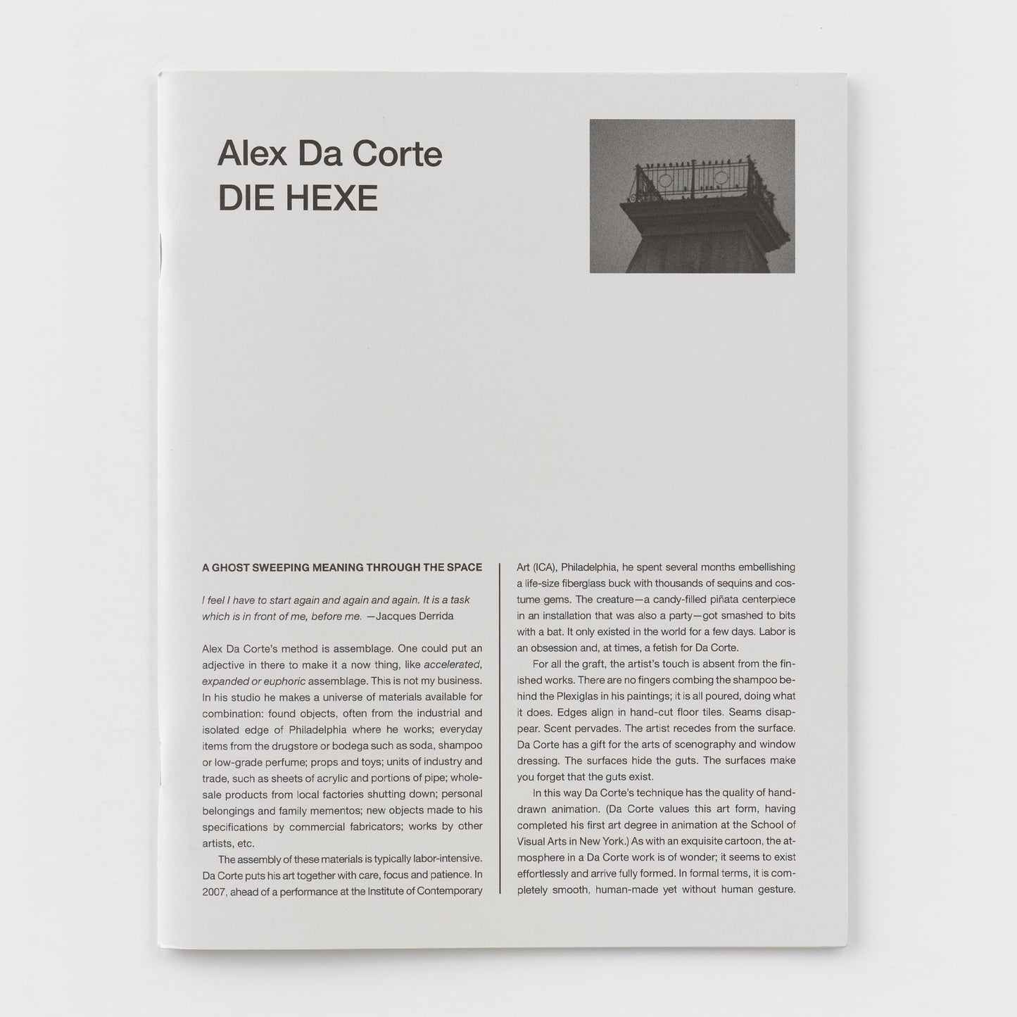 Alex da Corte: Die Hexe