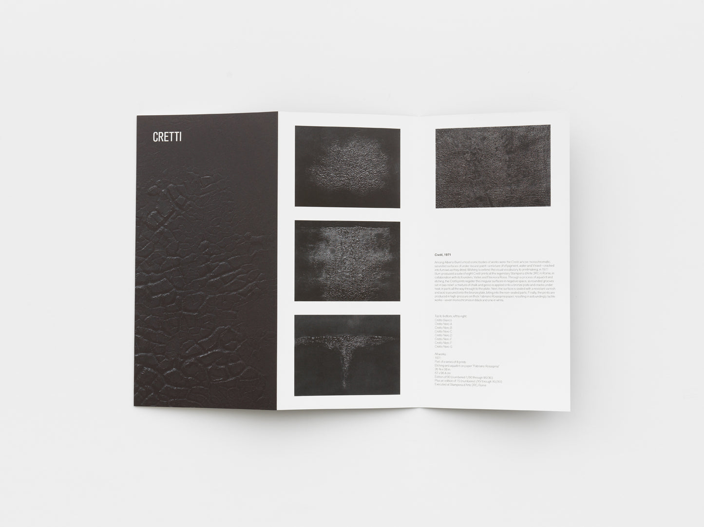 Alberto Burri: Grafica