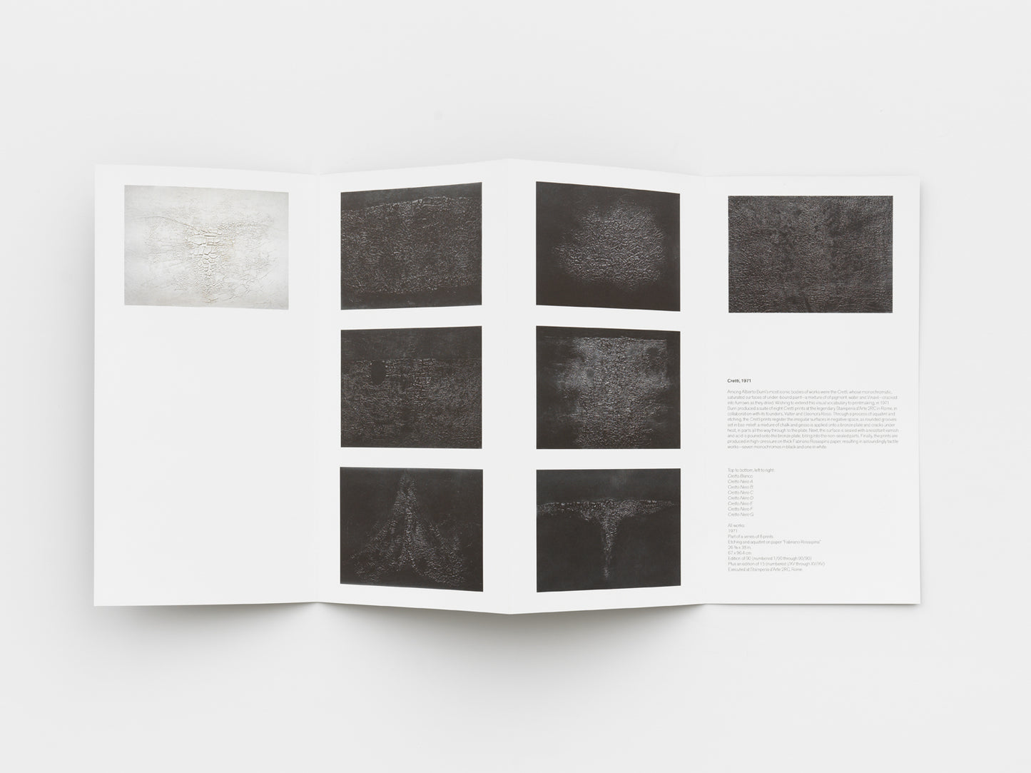 Alberto Burri: Grafica