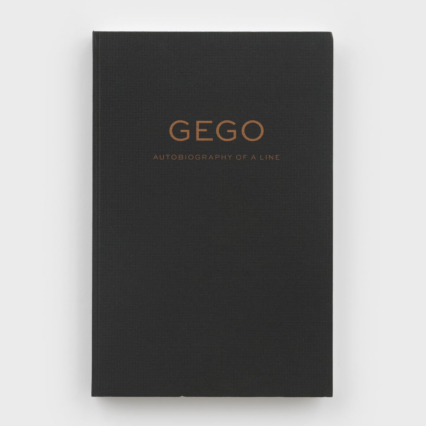 Gego: Autobiography of a Line (Black Cover)